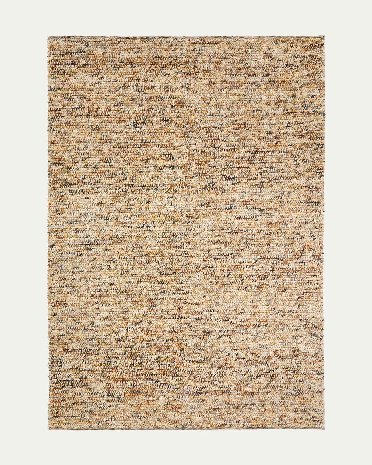 Alfombra Elanis de lana bouclé multicolor 200 x 300 cm