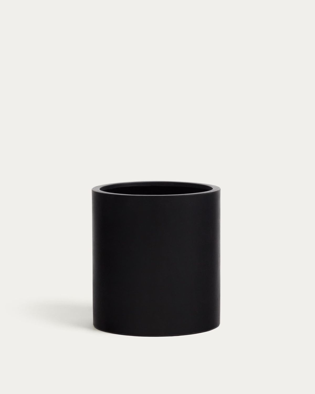 Macetero Aiguablava de cemento negro Ø 52 cm