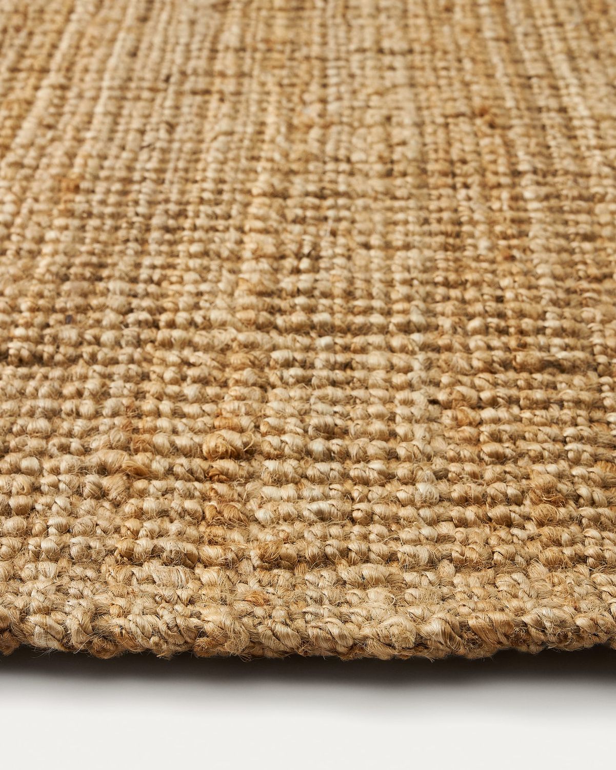 Alfombra Madelin de yute natural 160 x 230 cm