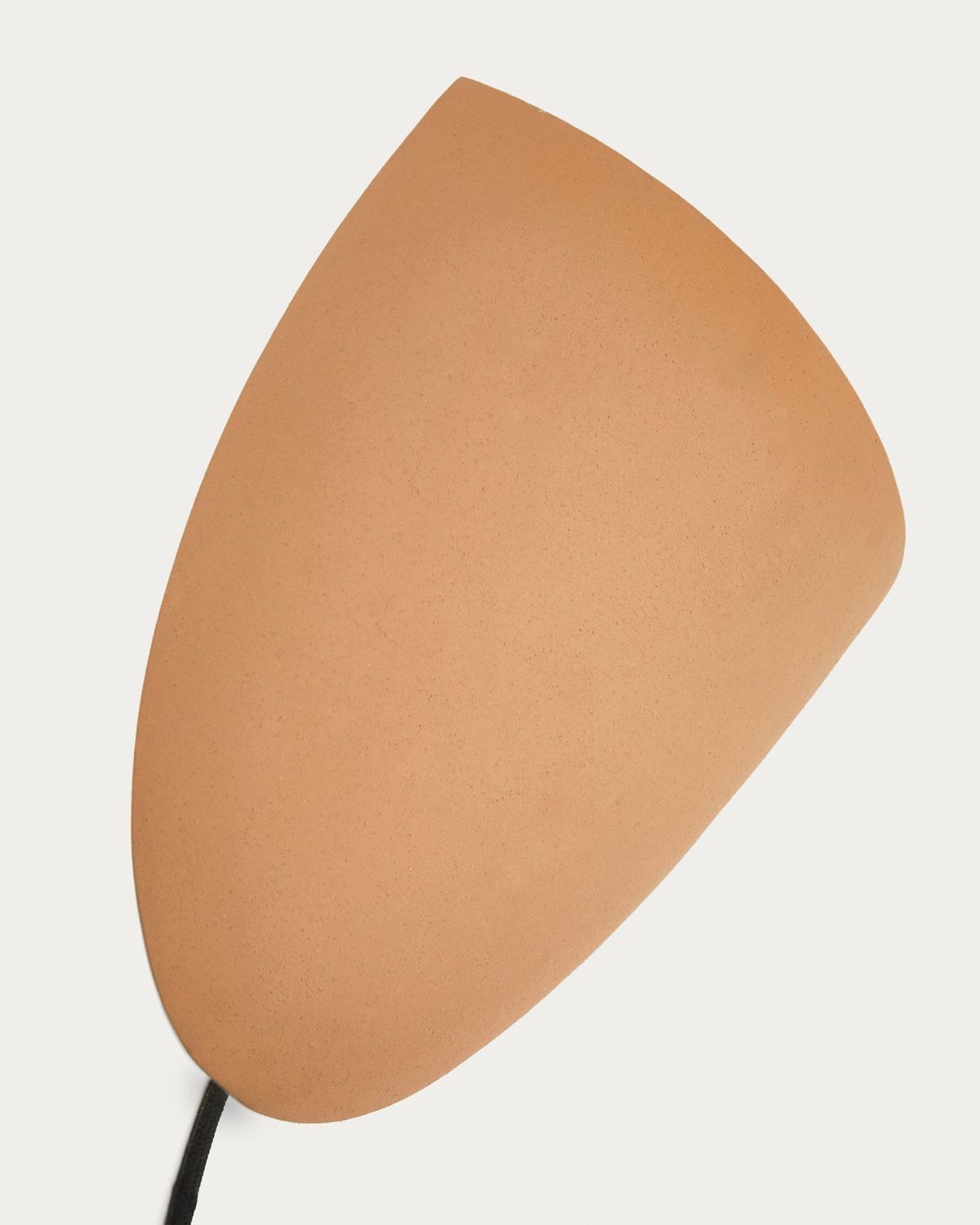 Aplique de pared Nibla de metal efecto terracota