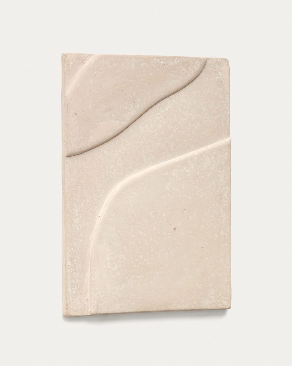 Cuadro Mirta de papel maché beige 40 x 58 cm