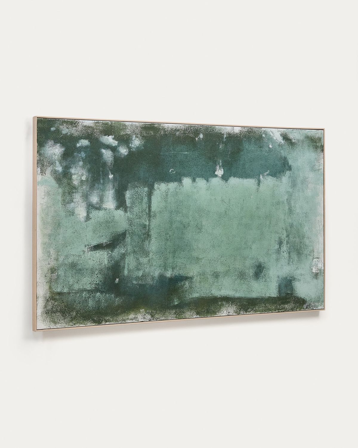 Cuadro abstracto Selnar verde 202 x 122 cm