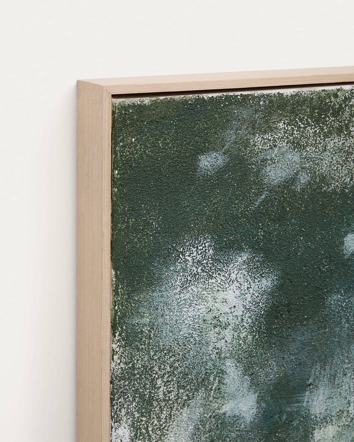 Cuadro abstracto Selnar verde 202 x 122 cm