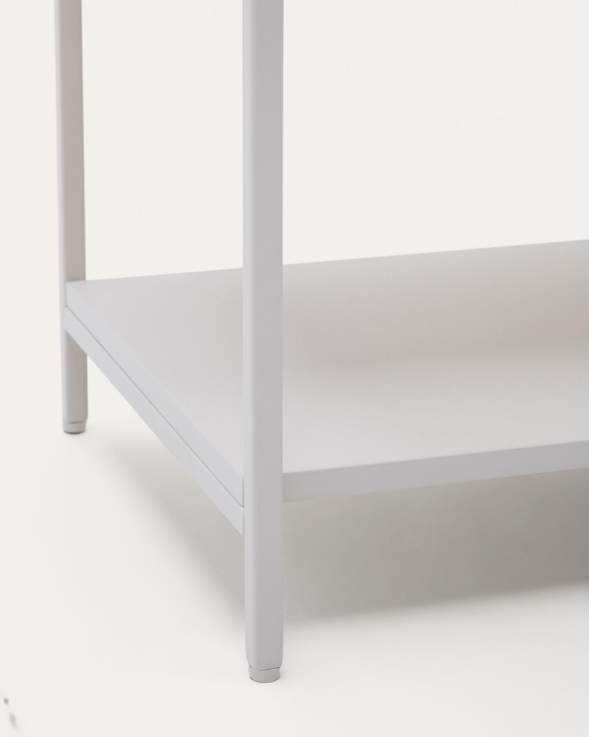 Aparador Vedrana 3 puertas DM lacado blanco 195 x 80 cm