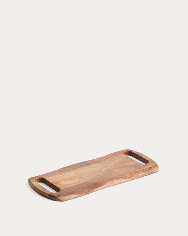 Tabla de servir Zeun de madera de acacia 40 x 20 cm