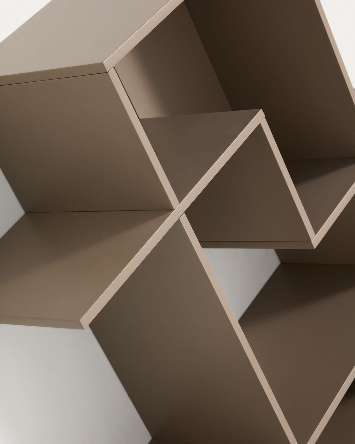 Estantería modular Ina de DM lacado topo 80 x 80 cm FSC 100%