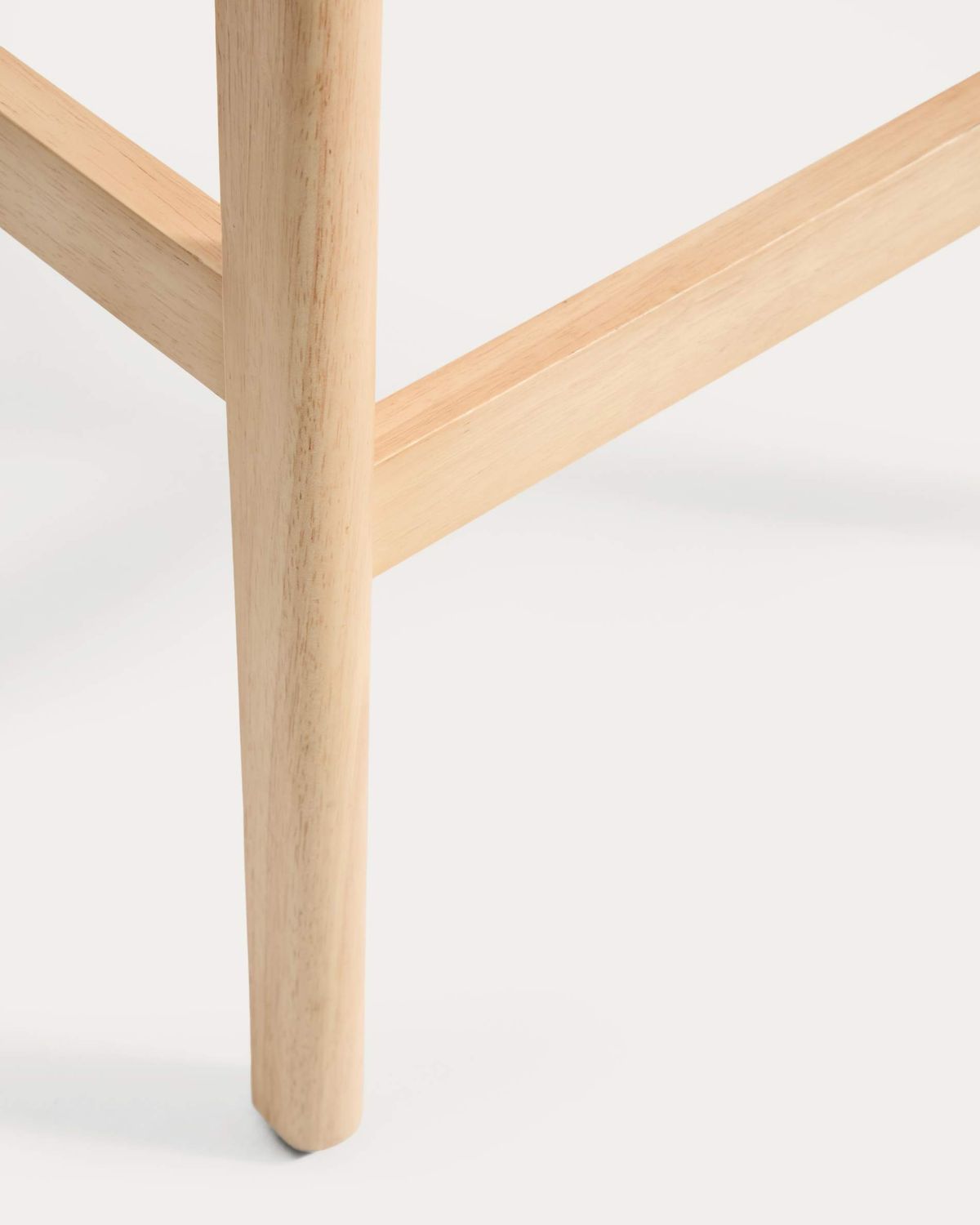 Taburete Ludara de chapa de roble 65 cm