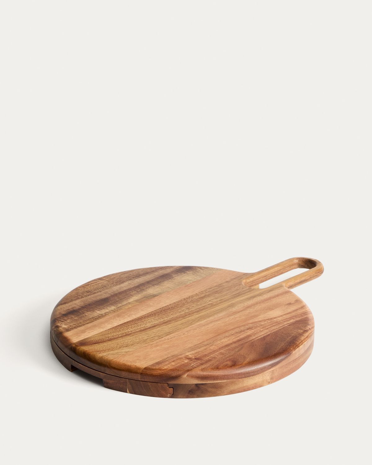 Set Blera de cubiertos y tabla para quesos de madera de acacia FSC 100%