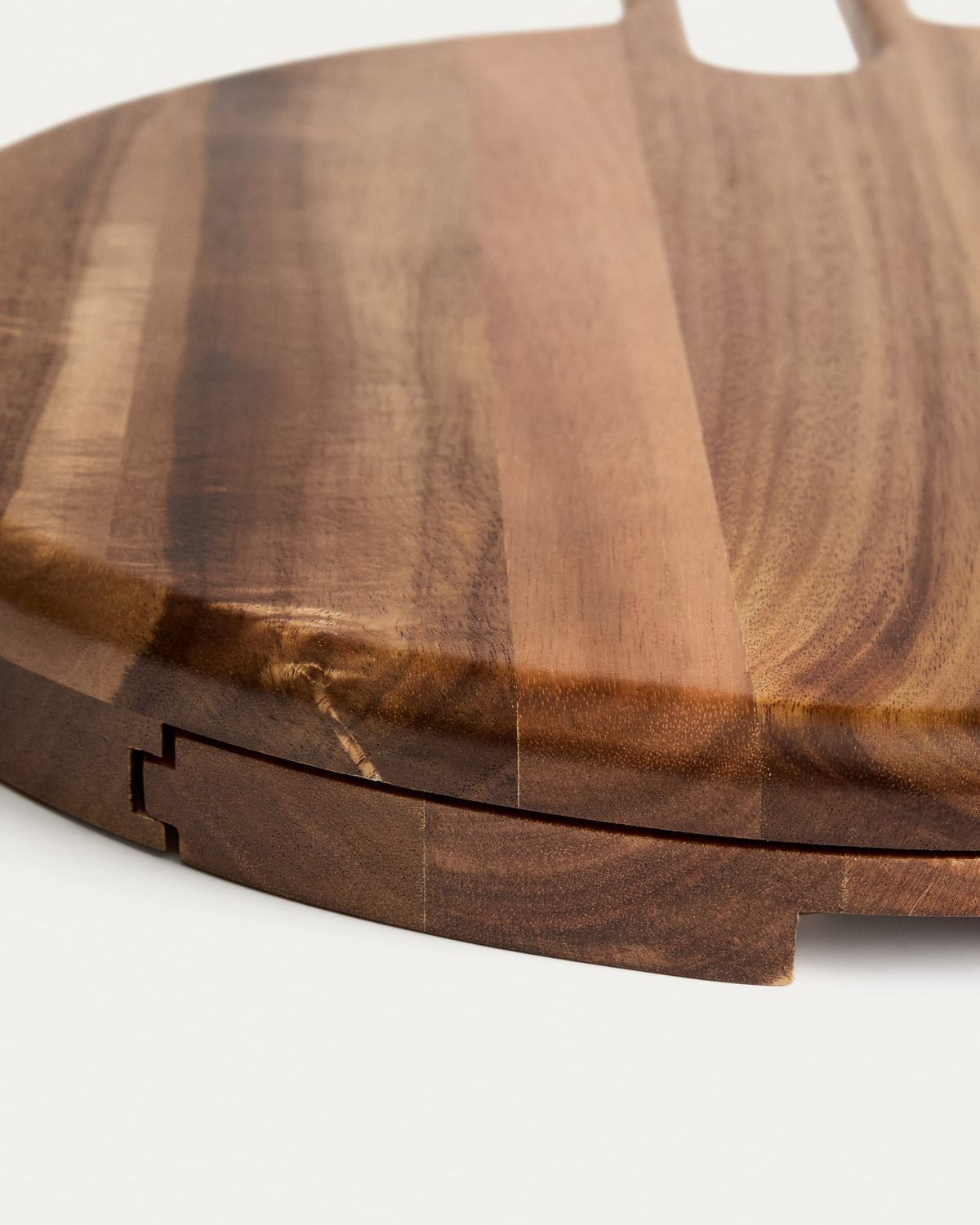 Set Blera de cubiertos y tabla para quesos de madera de acacia FSC 100%