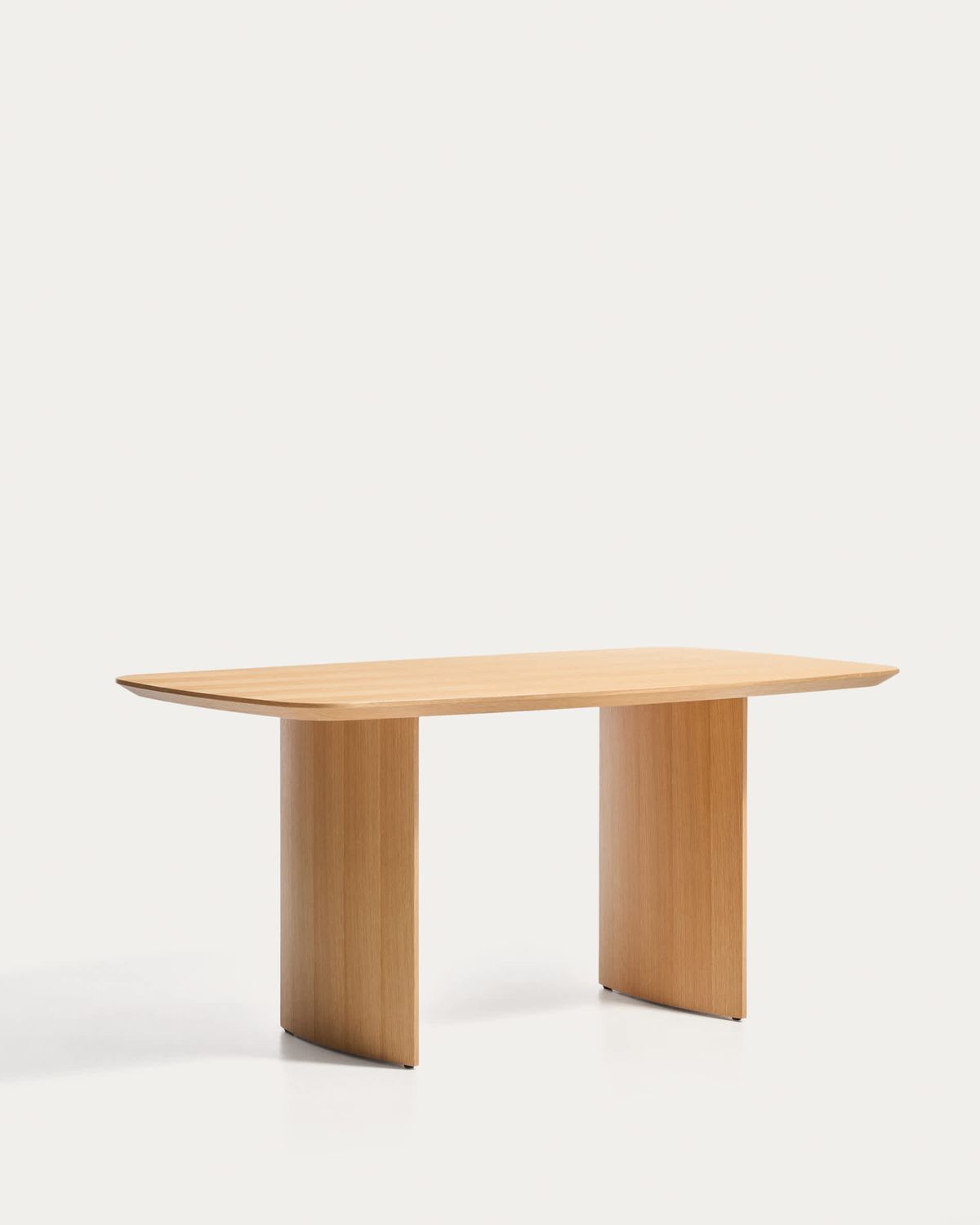 Mesa Litto de chapa de roble 160 x 90 cm
