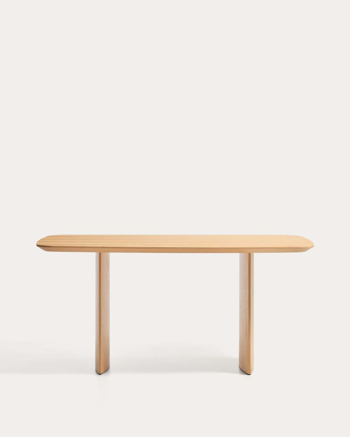 Mesa Litto de chapa de roble 160 x 90 cm