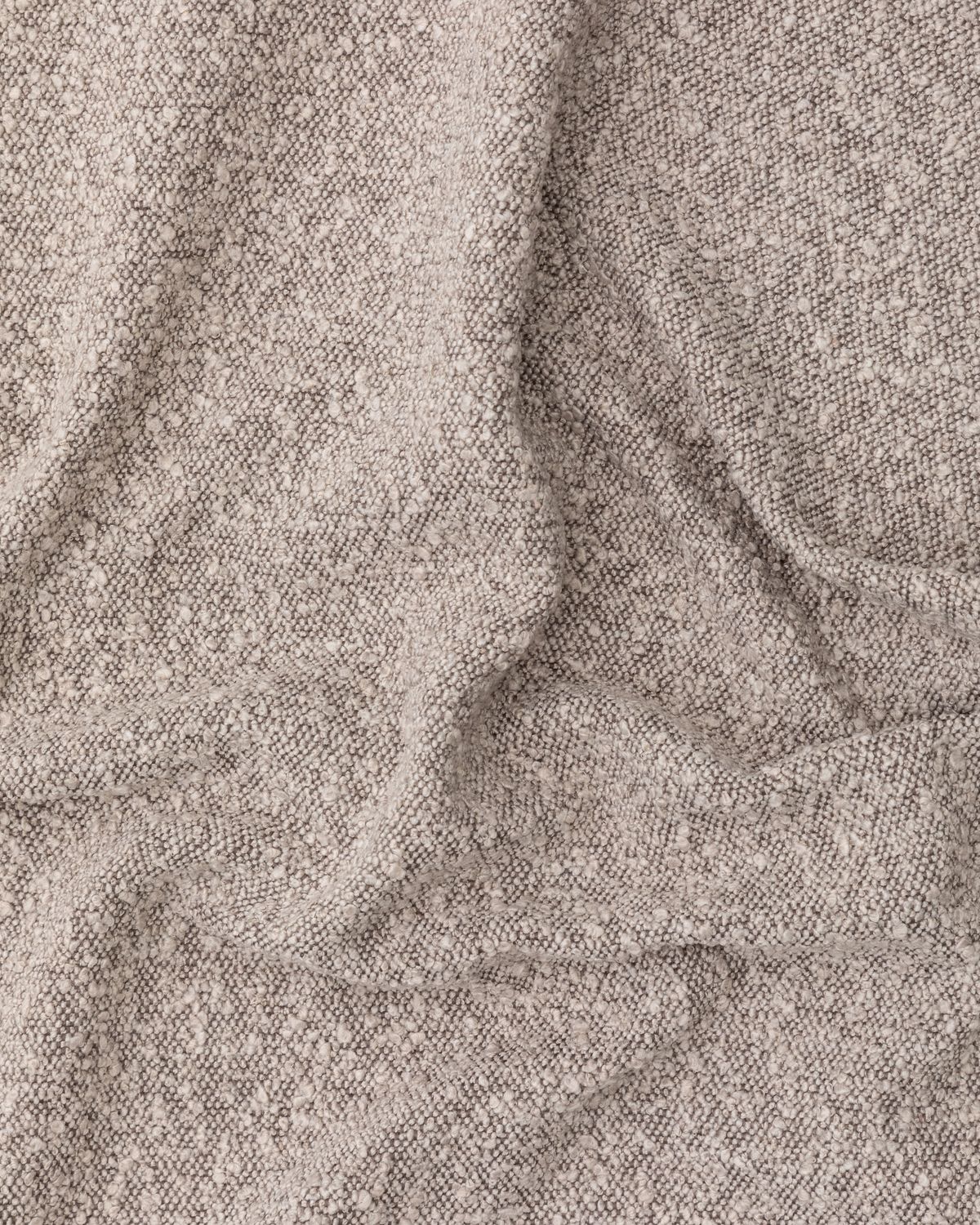Muestra tejido Ascot borrego gris 10 x 15 cm