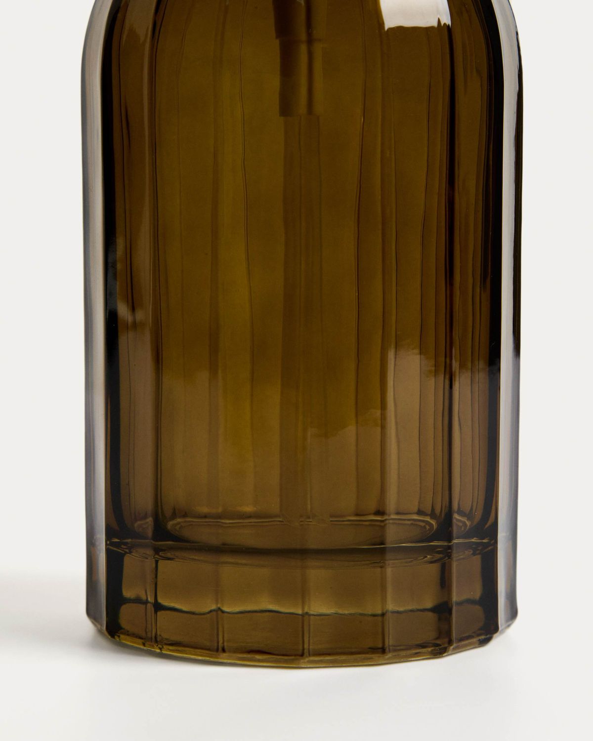 Dispensador de jabón Anetan de vidrio verde