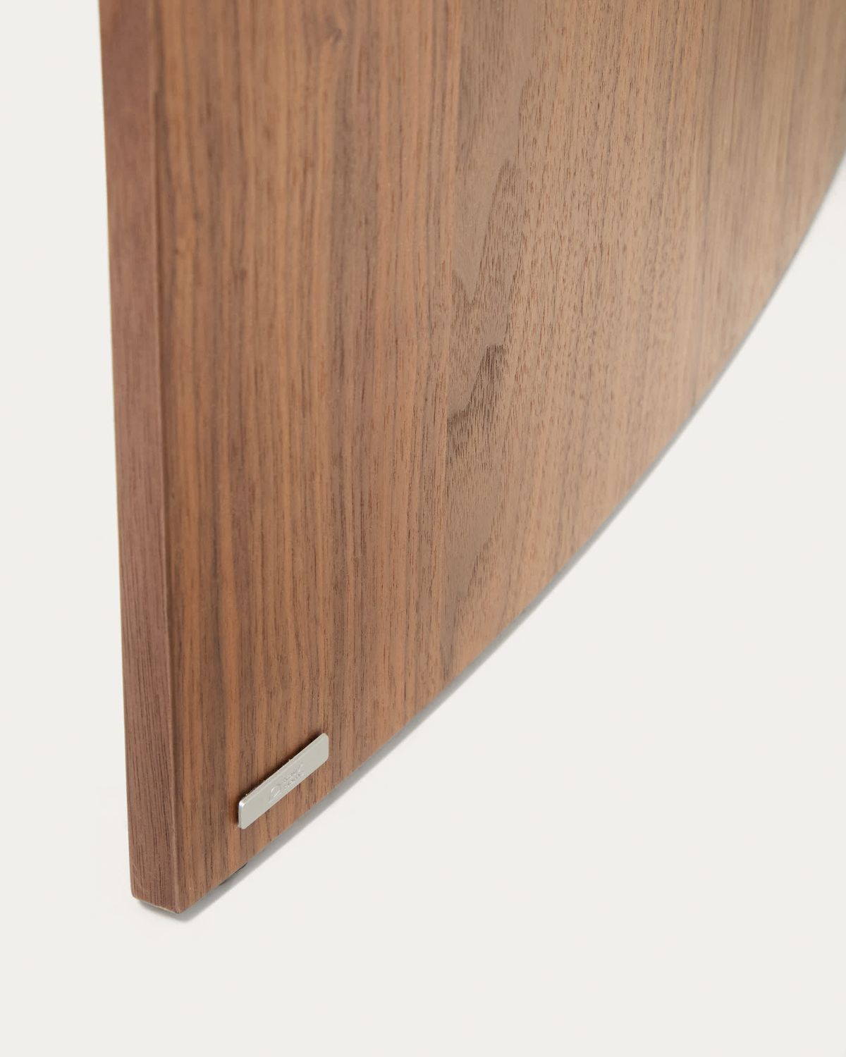 Mesa Litto de chapa de nogal 160 x 90 cm