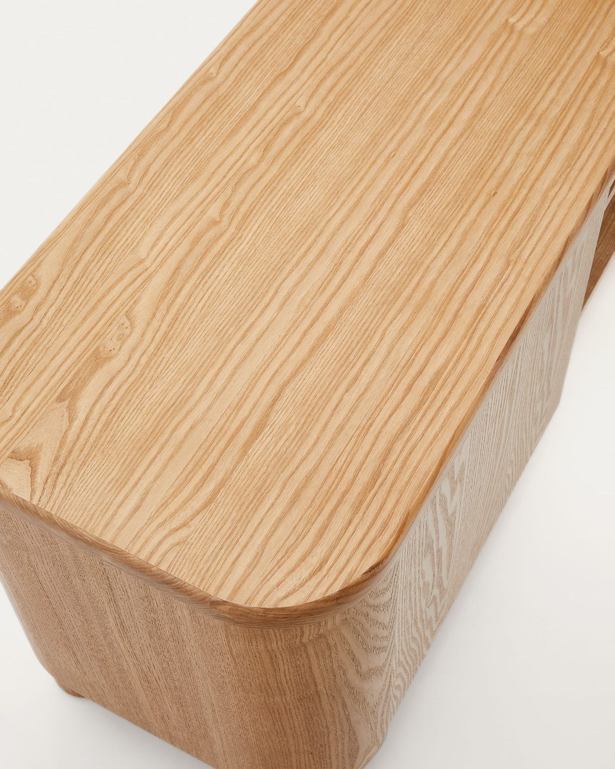 Mueble TV Salaya de madera contrachapada de fresno FSC Mix Credit 200 x 52 cm