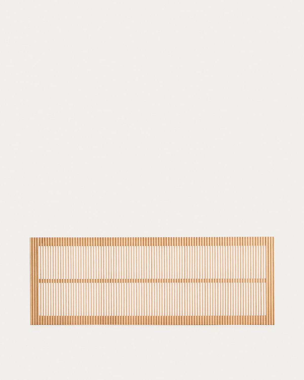 Cabecero Beyla de madera maciza de fresno para cama de hasta 180 cm FSC 100%