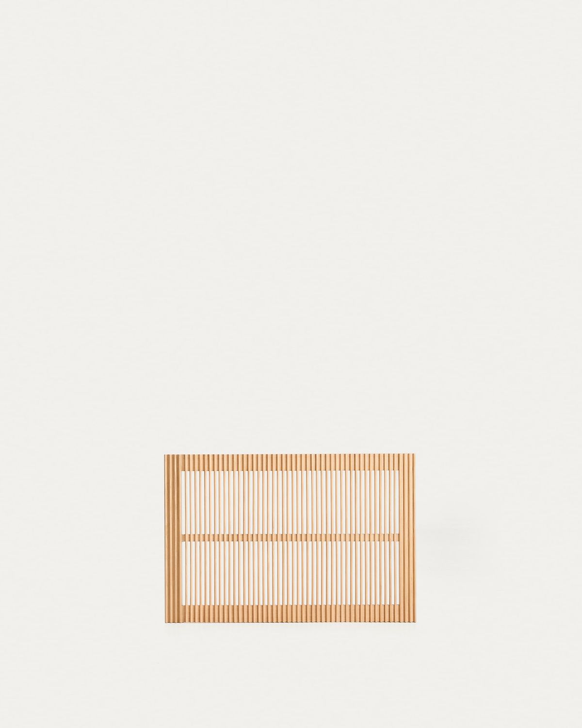 Cabecero Beyla de madera maciza de fresno para cama de hasta 90 cm FSC 100%