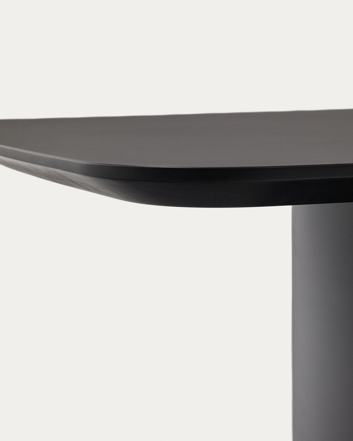 Mesa Litto DM lacado negro 200 x 100 cm