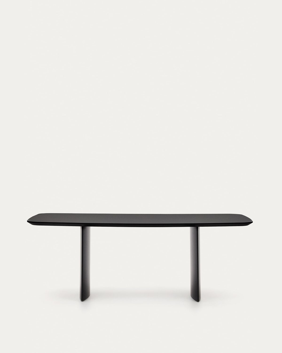Mesa Litto DM lacado negro 200 x 100 cm