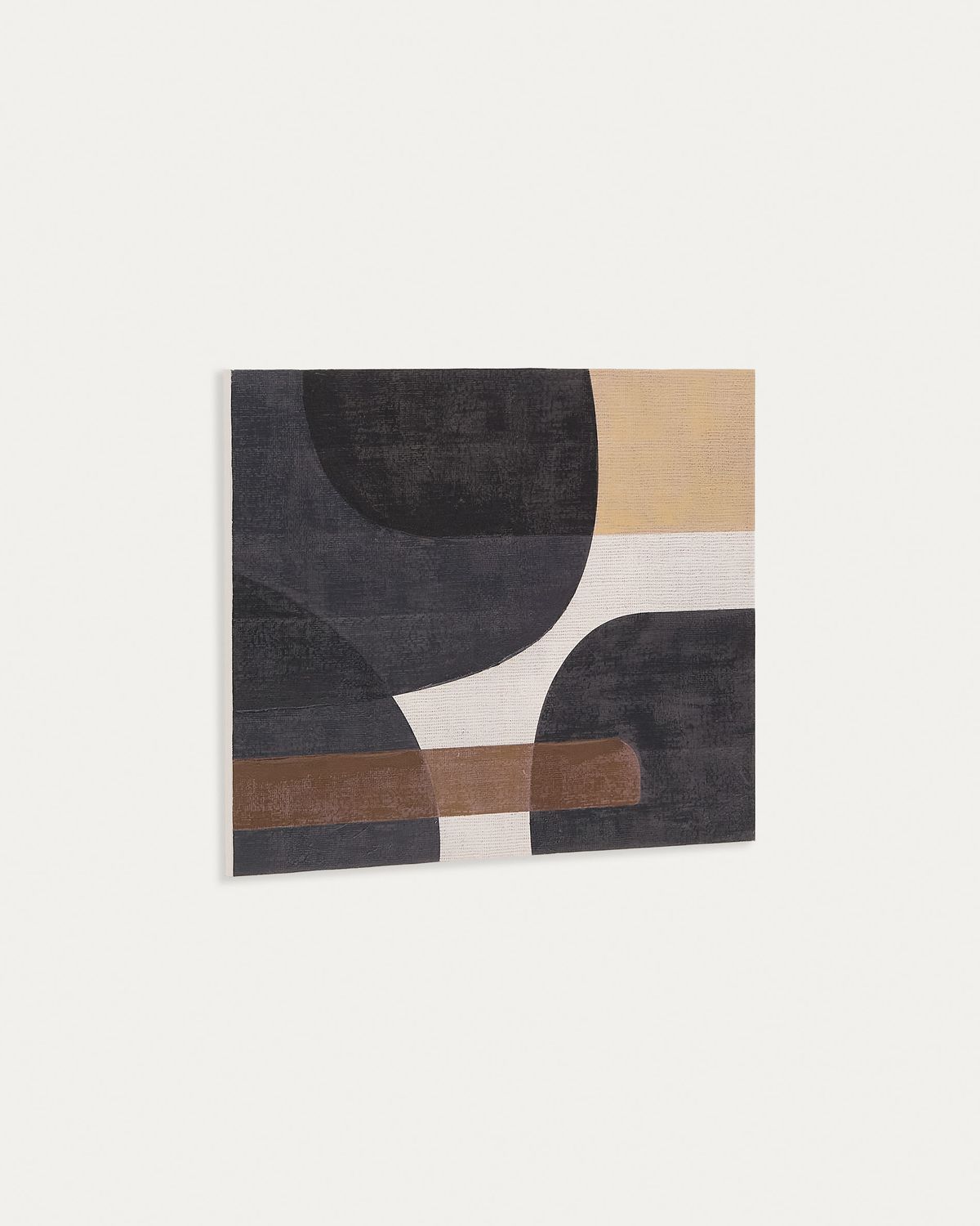 Lienzo abstracto Tonol marrón 100 x 80 cm