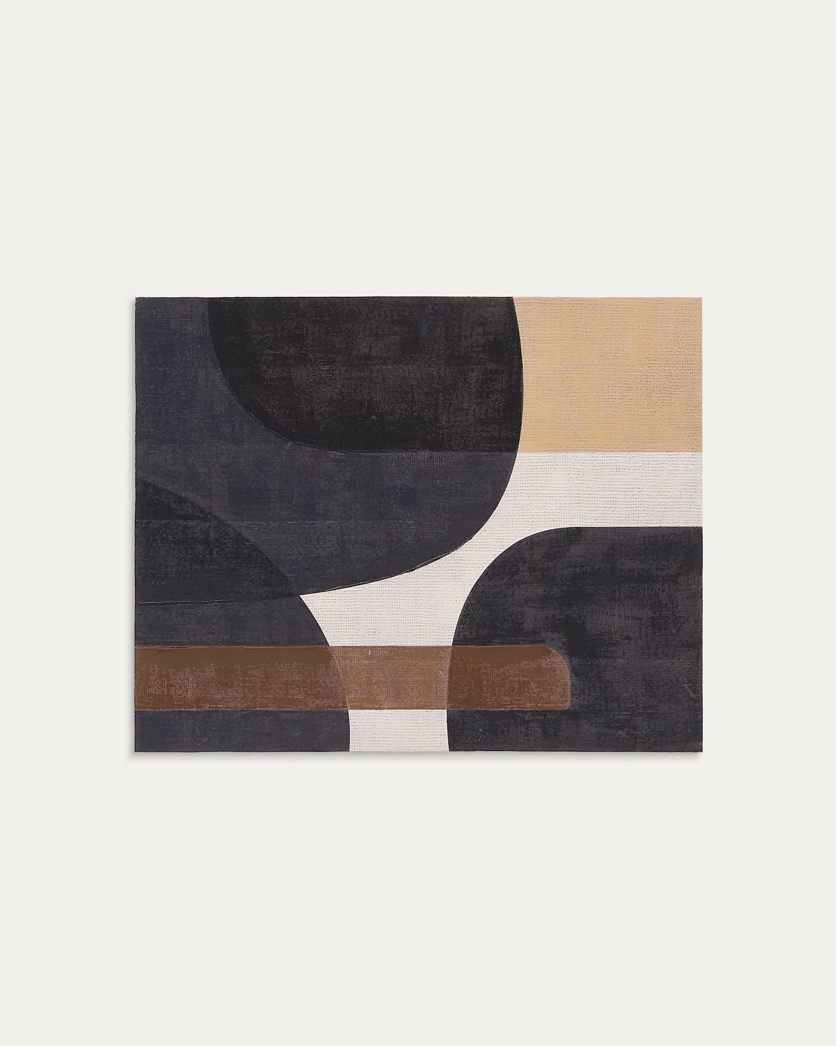 Lienzo abstracto Tonol marrón 100 x 80 cm