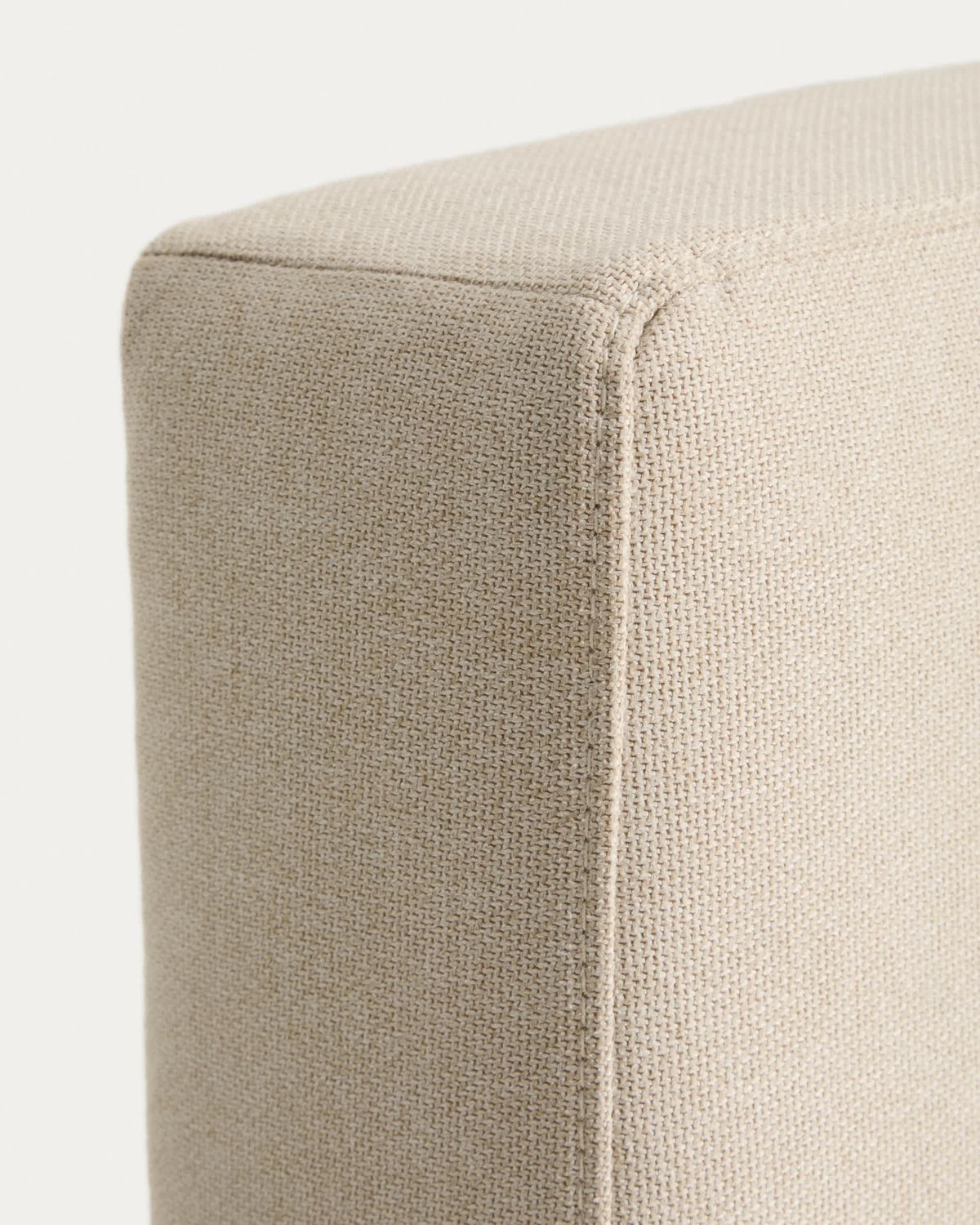 Cabecero desenfundable Blok crudo para cama de hasta 90 cm