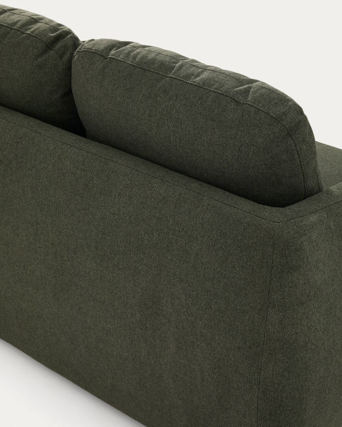 Sofá cama Laira 3 plazas de chenilla verde oscuro 218 cm FSC Mix Credit