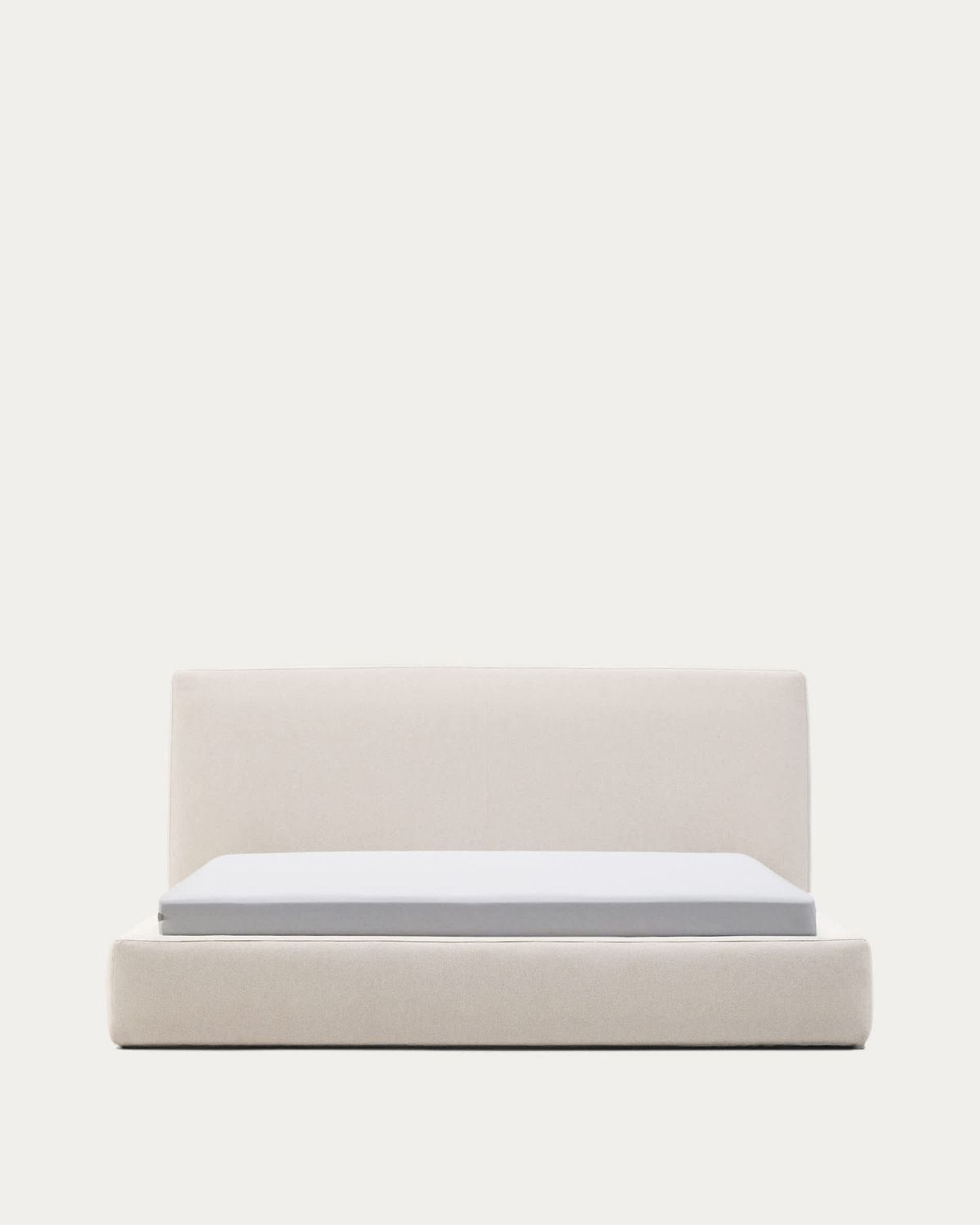 Funda para cama Blok beige para colchón de 180 x 200 cm