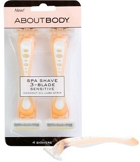 About Body Spa Shave 3-Blade Sensitive