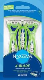 Noxzema 2 Blade Disposable - 4pack