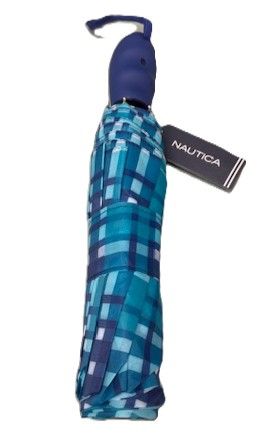 NAUTICA UMBRELLA- MADRAS PLAID
