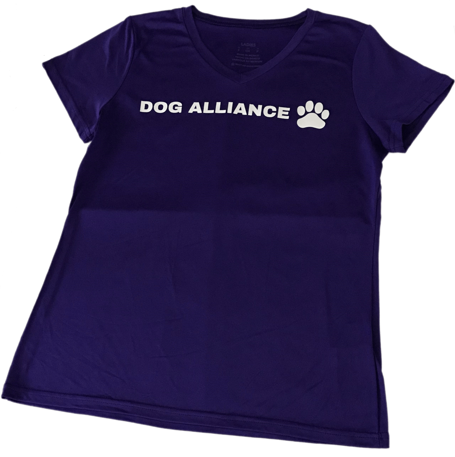 Dog Alliance Logo V-neck Ladies Tee