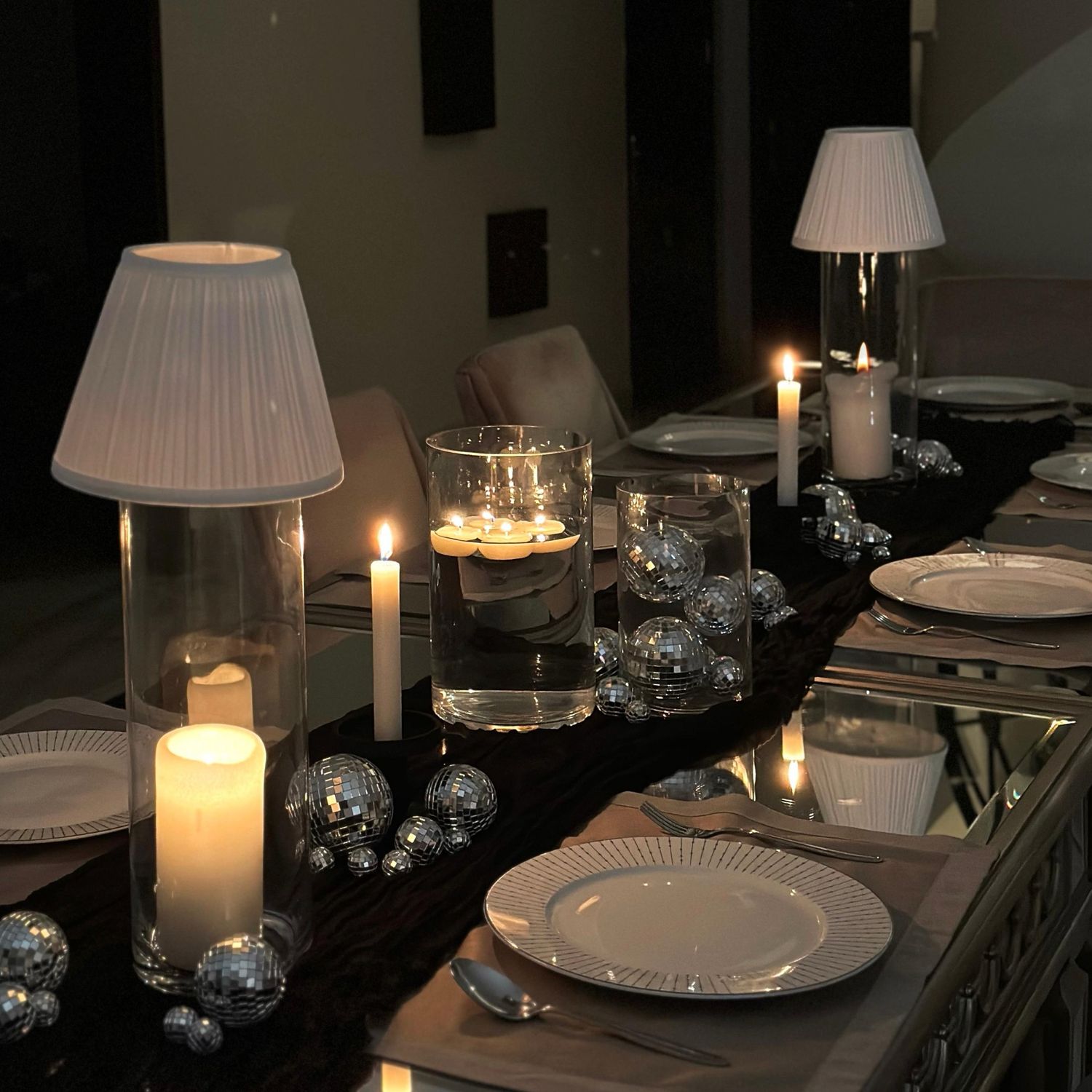 New Year’s Table Setup