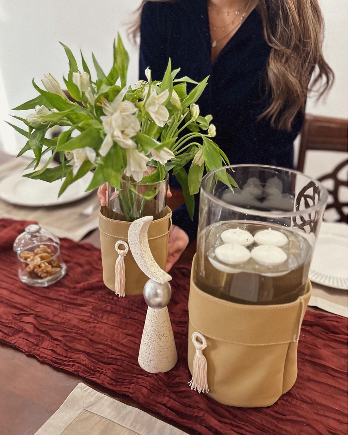 Ramdhan Table Setup (Maroon)