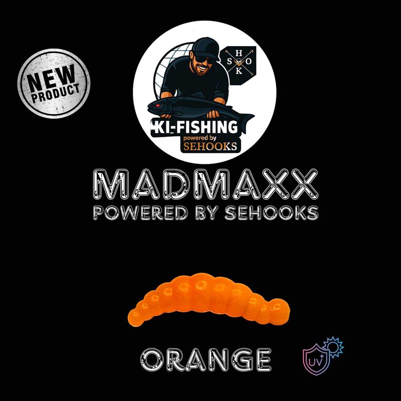 KI-Fishing MadMaxx Speckmade 25 mm Orange floating