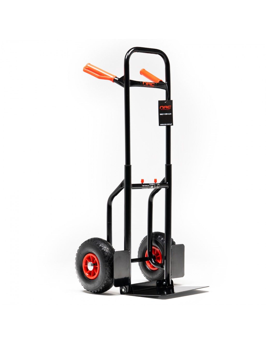 Wózek transportowy 114 cm platforma dwukołowy do 200 kg NAC-T-2W-114