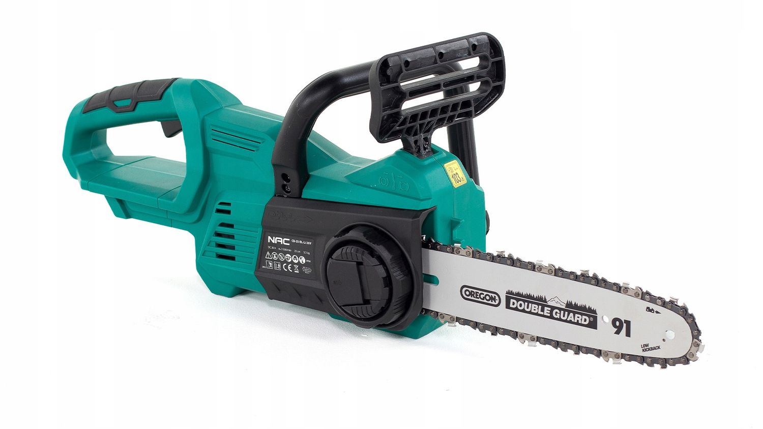 AKUMULATOROWA PILARKA ŁAŃCUCHOWA NAC CB-35-BL-LI-2X20V Body bez aku i łado.