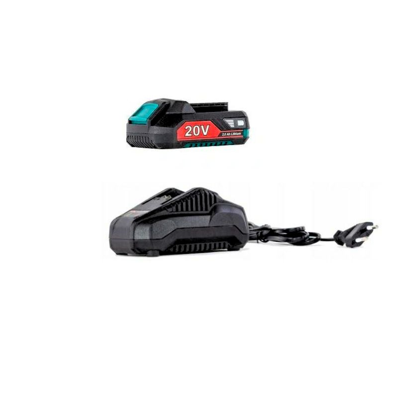 Zestaw Startowy: Akumulator 20V 2 Ah + Ładowarka NAC B-20-BC-LI-20V (AkuMultiSystem)