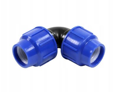 Kolano kolektorowe do elektrozaworów 1" GW x 1" GZ x 25 mm (z ruchomym kołnierzem)