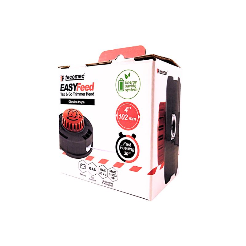 Głowica żyłkowa Tecomec EasyFeed Tap &amp; Go (M10 x 1,25 LH)