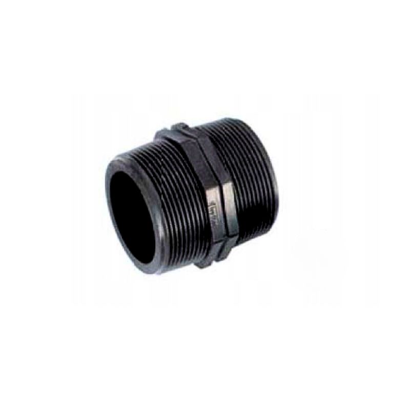Nypel gwintowany 1/2" GZ x 1/2" GZ do zraszaczy i nawadniania