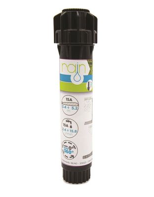 Zraszacz statyczny wynurzalny RAIN S020 z dyszą 15A (1/2" GW)0,09