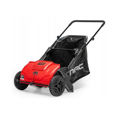 Mechaniczny Zbieracz do Liści i Trawy 53 cm NAC LP-HS-S19 (Zamiatarka Pchana 100L)