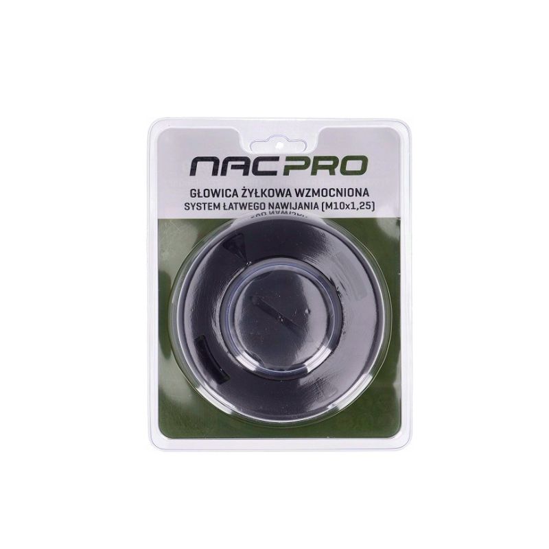 Wzmocniona głowica żyłkowa NAC PRO Easy Load (M10 x 1,25 LH)