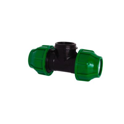 Trójnik skręcany PE 25 x 3/4" GZ x 25 mm do zraszaczy i rur PE