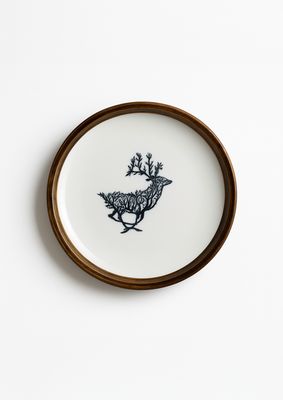 Winter Decoratief Porseleinen Bord