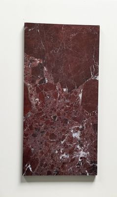 Rode Marmer onderlegger / Marmeren Decorplaat