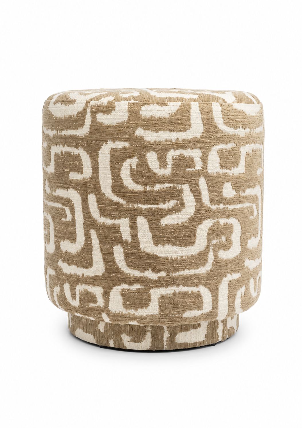 Maze Poef Beige