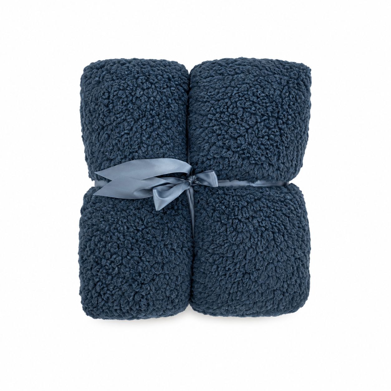 Teddy Plaid - donker blauw