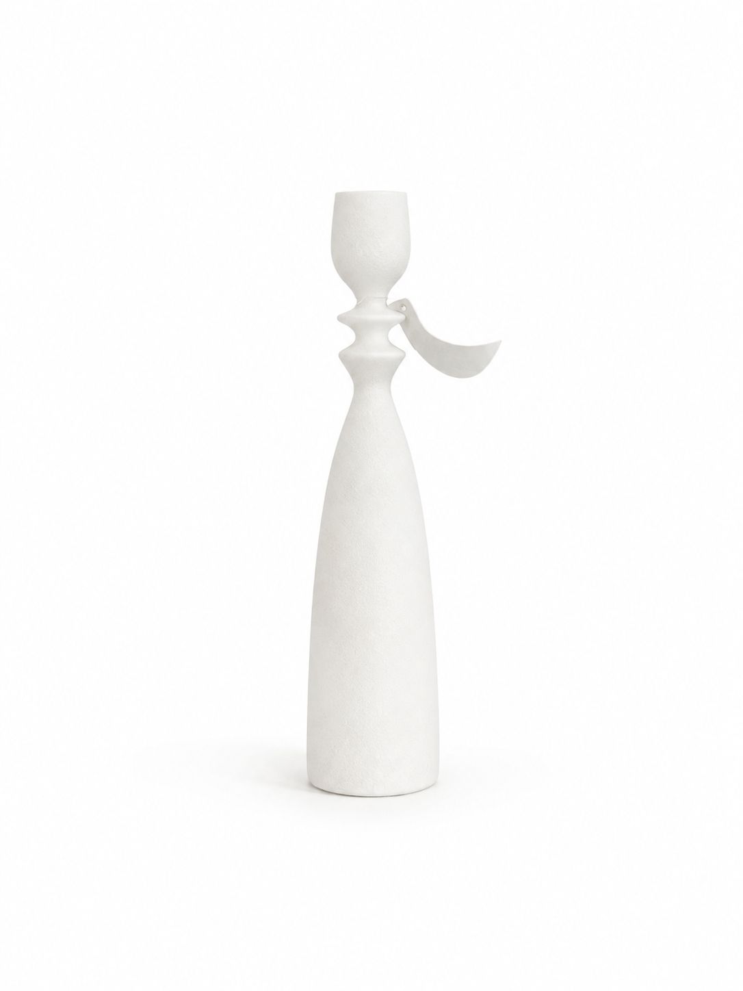 Minimalistische Witte Kandelaar